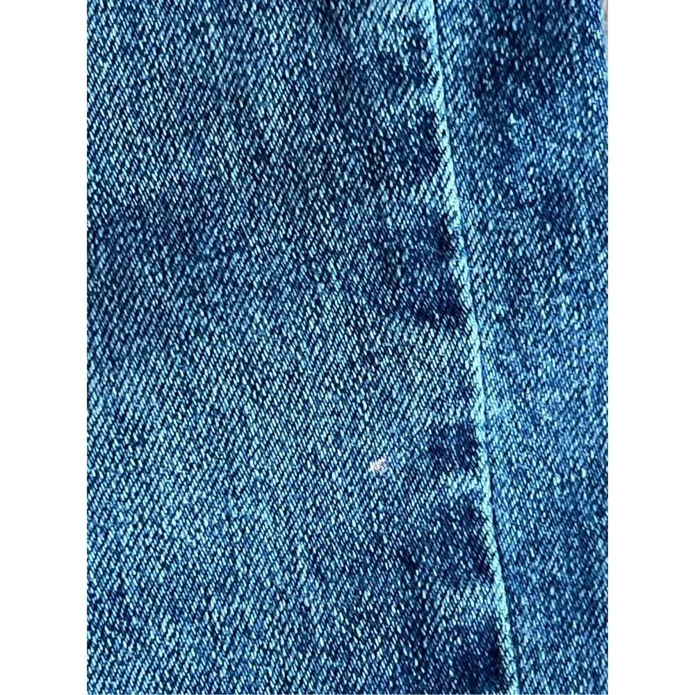 W42 L30 - Mens  Straight Leg Cremieux Jeans w pink paint- W42 L 30